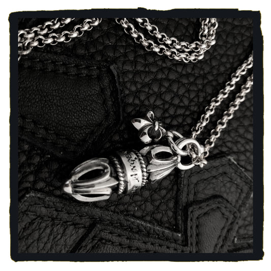 new arrival - 01-ps0001a H&L dd cross pend /f d lys (Necklace not included)