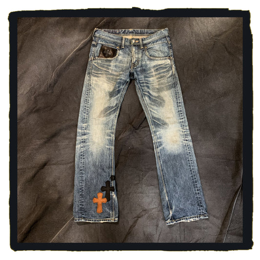 reborn project - lee denim jeans