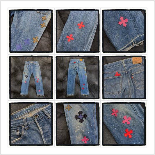 reborn project - vintage levi's 501 jeans