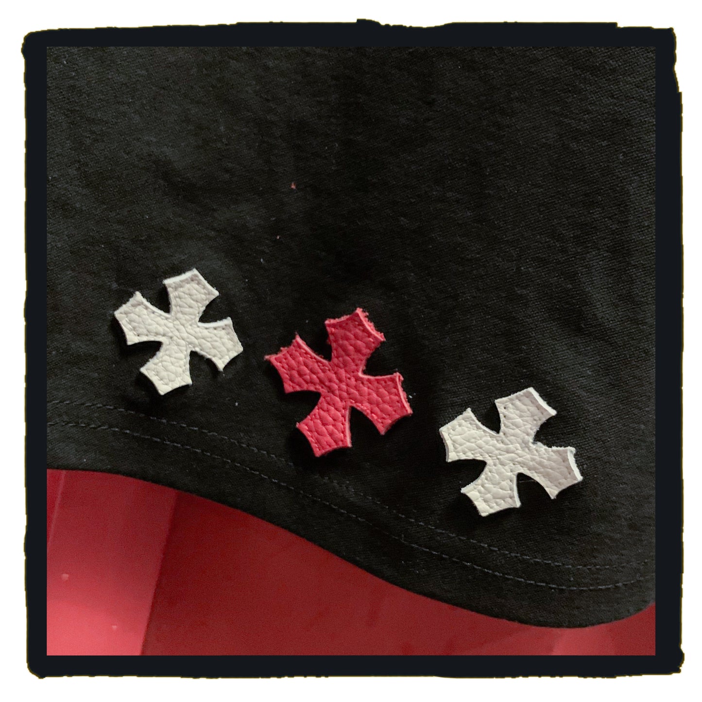 trinity leather maltese bulky pants