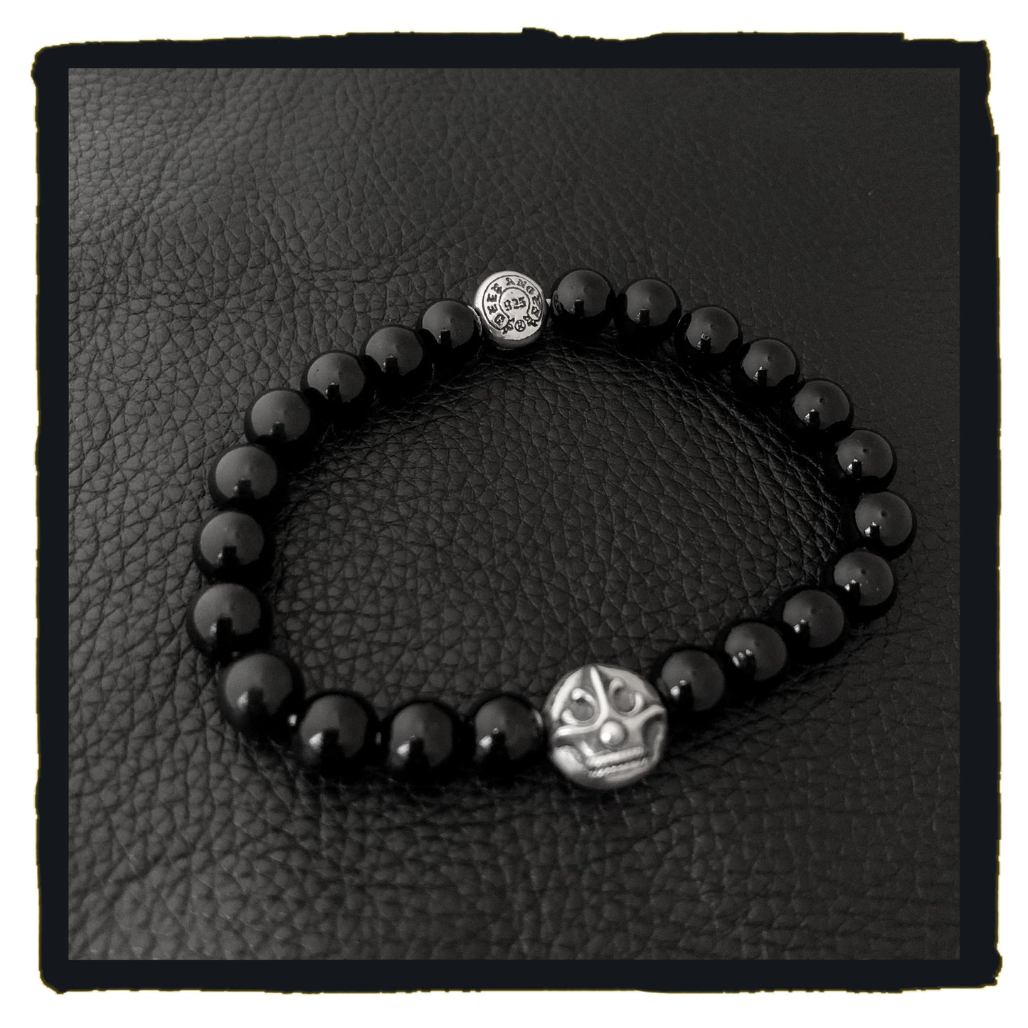 01-b0061blon11 rt beads bracelet-crown