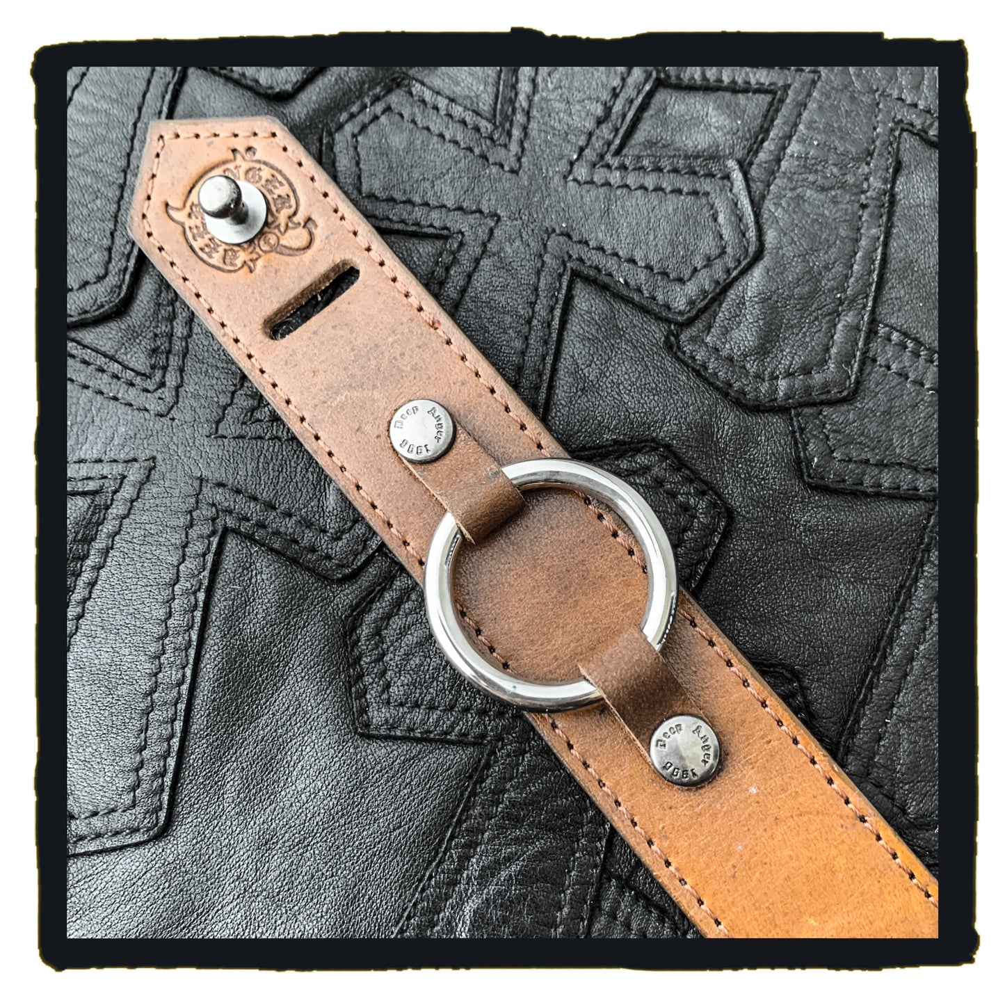 SALE - 12-br0002a o ring trekker leather strap (80% off)