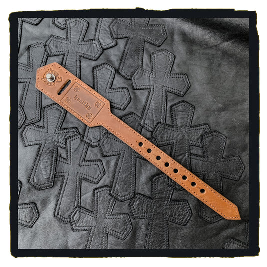 SALE- 12-BR0004G message leather strap - healthy (80% off)