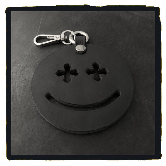 20-c001ah this is life leather charms-happy