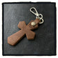 20-C003a1bn leather cross charms #1