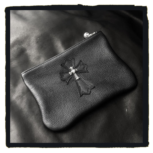 bespoke - leather clutch (year 2019 08)