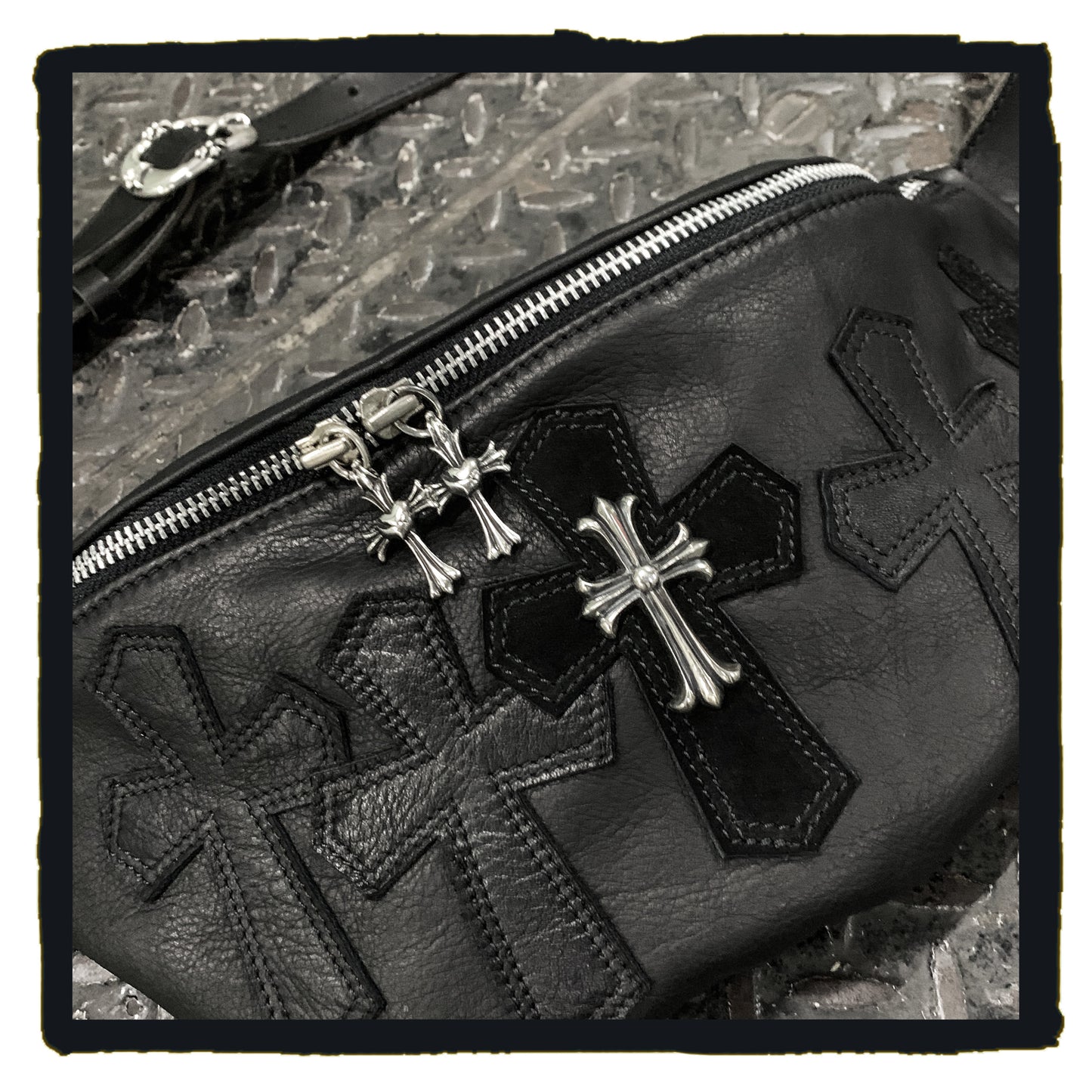 bespoke - leather fanny pack (year 2019 11)