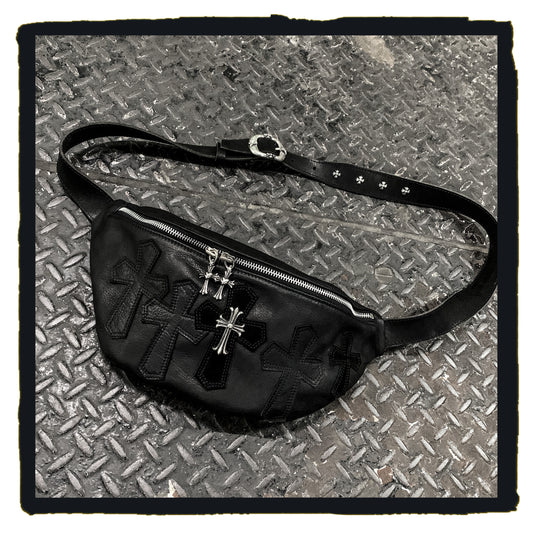 bespoke - leather fanny pack  (year 2019 11)