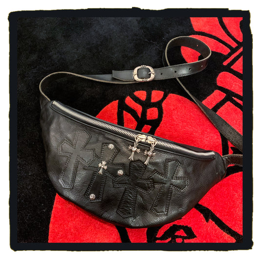 bespoke - leather fanny pack (year 2019 12)