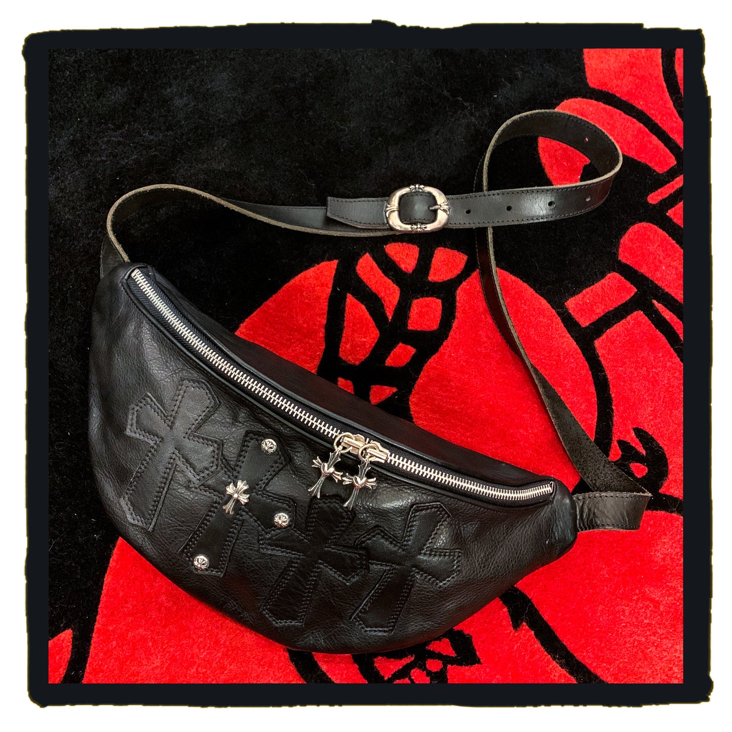 bespoke - leather fanny pack (year 2019 12)