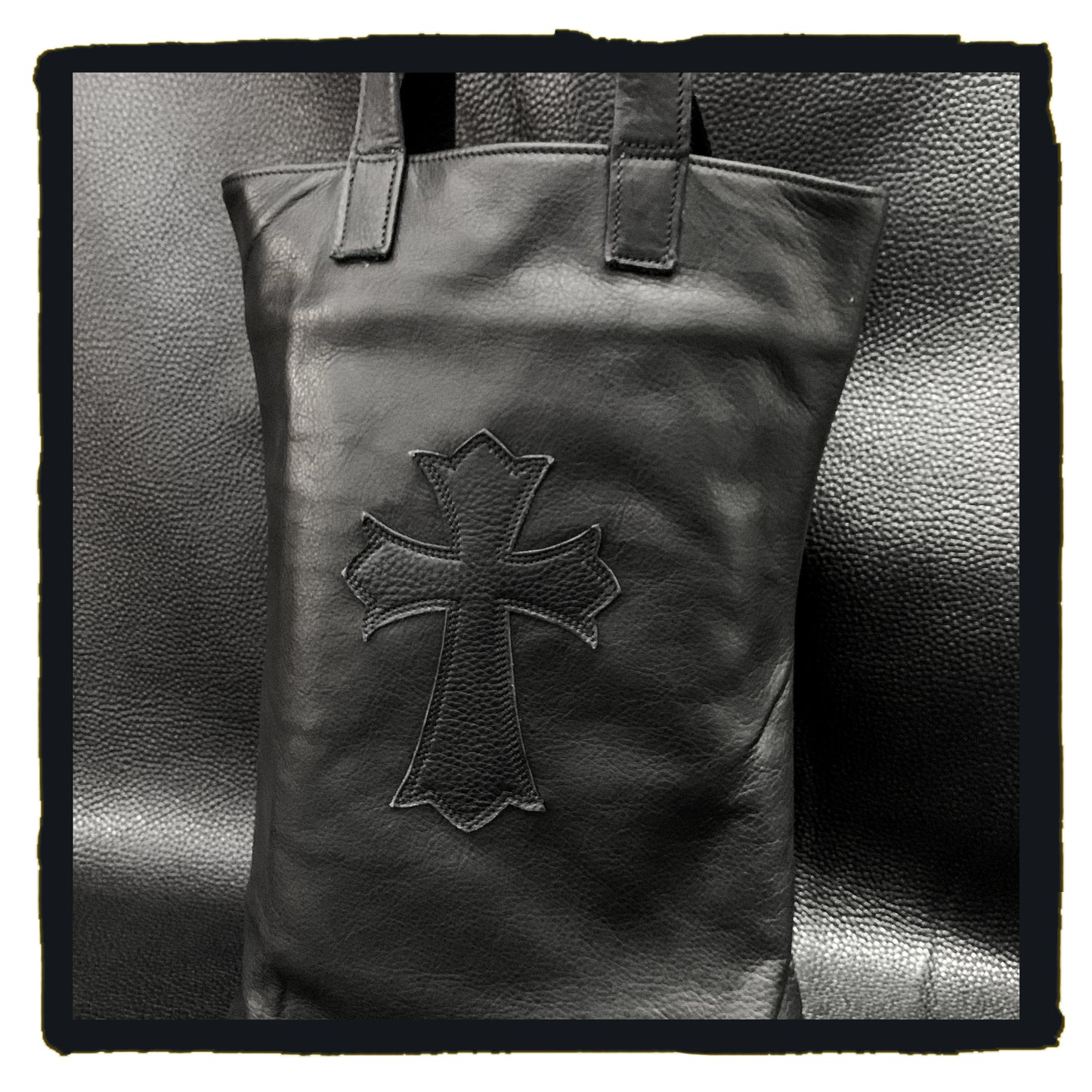 20-lb031abk floral cross wine bag