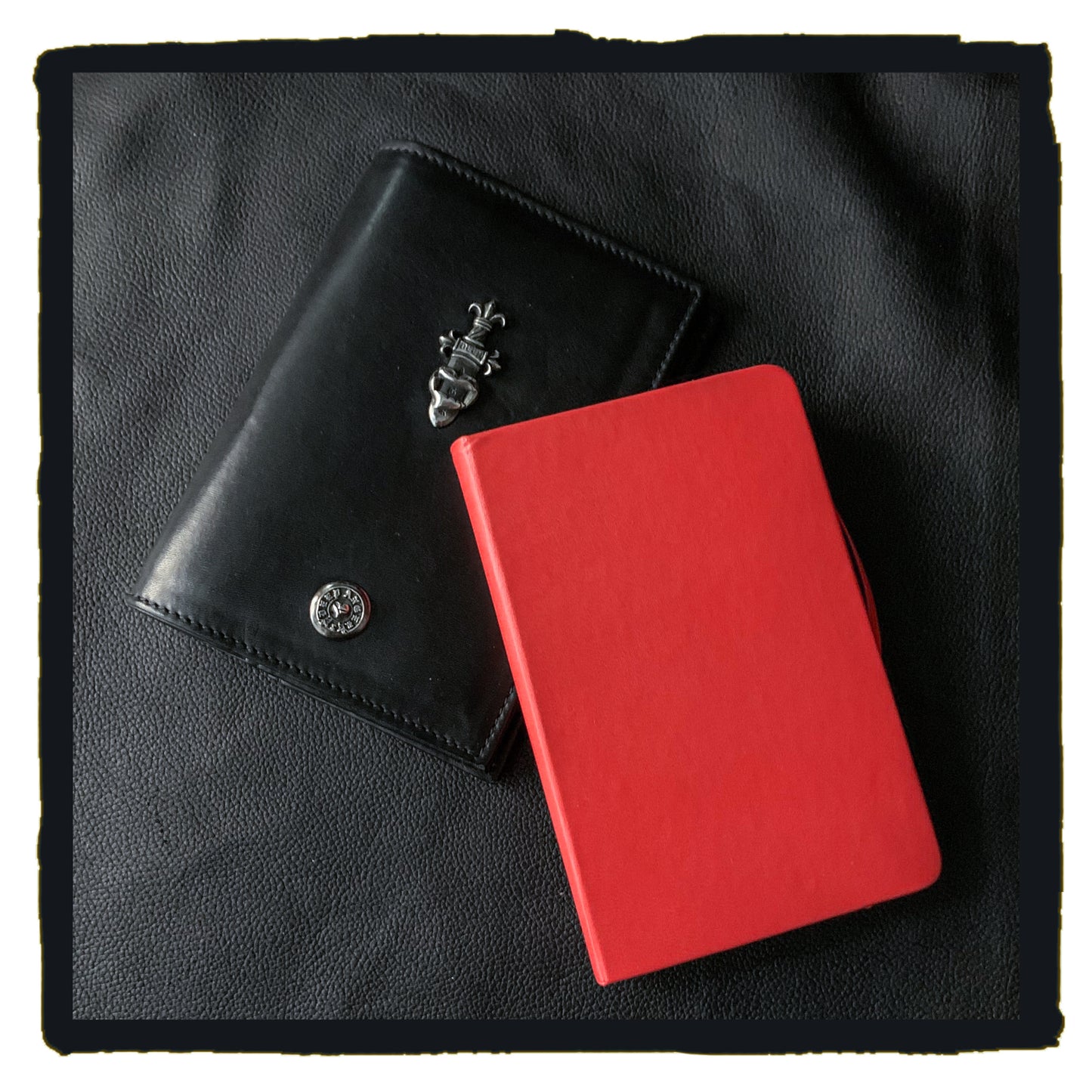 20-LC031A leather case for moleskine note pack