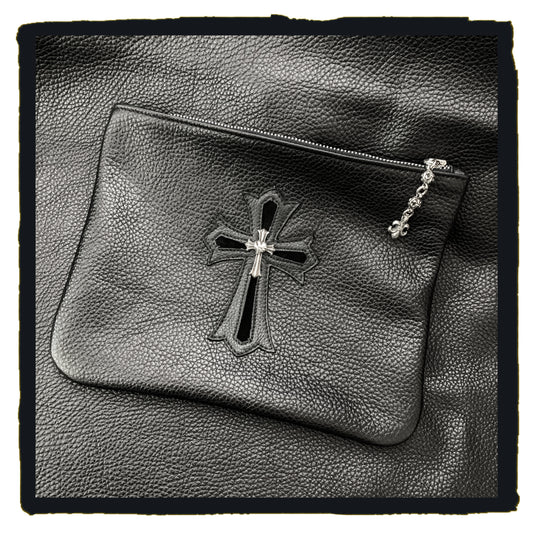 bespoke - leather clutch (year 2019 09)