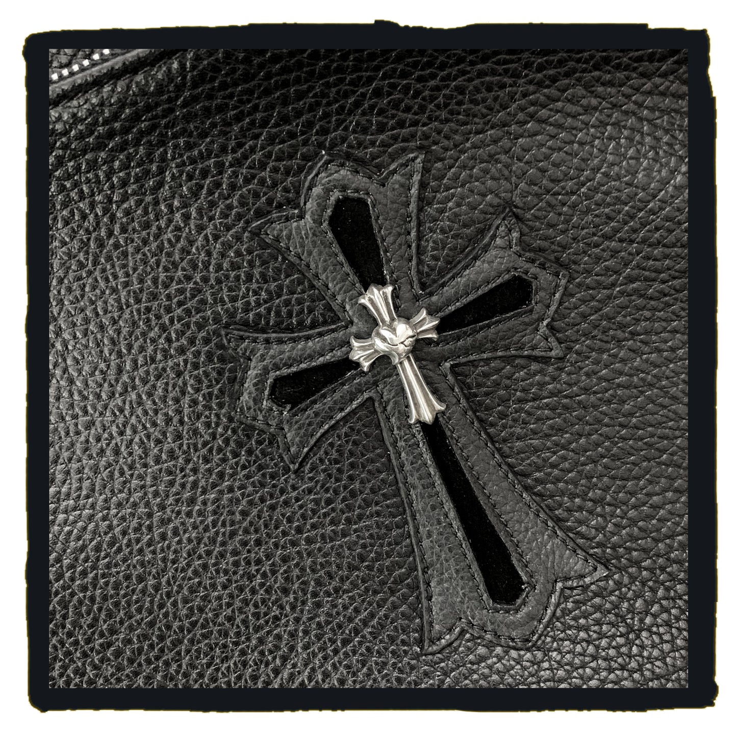 bespoke - leather clutch  (year 2019 09)