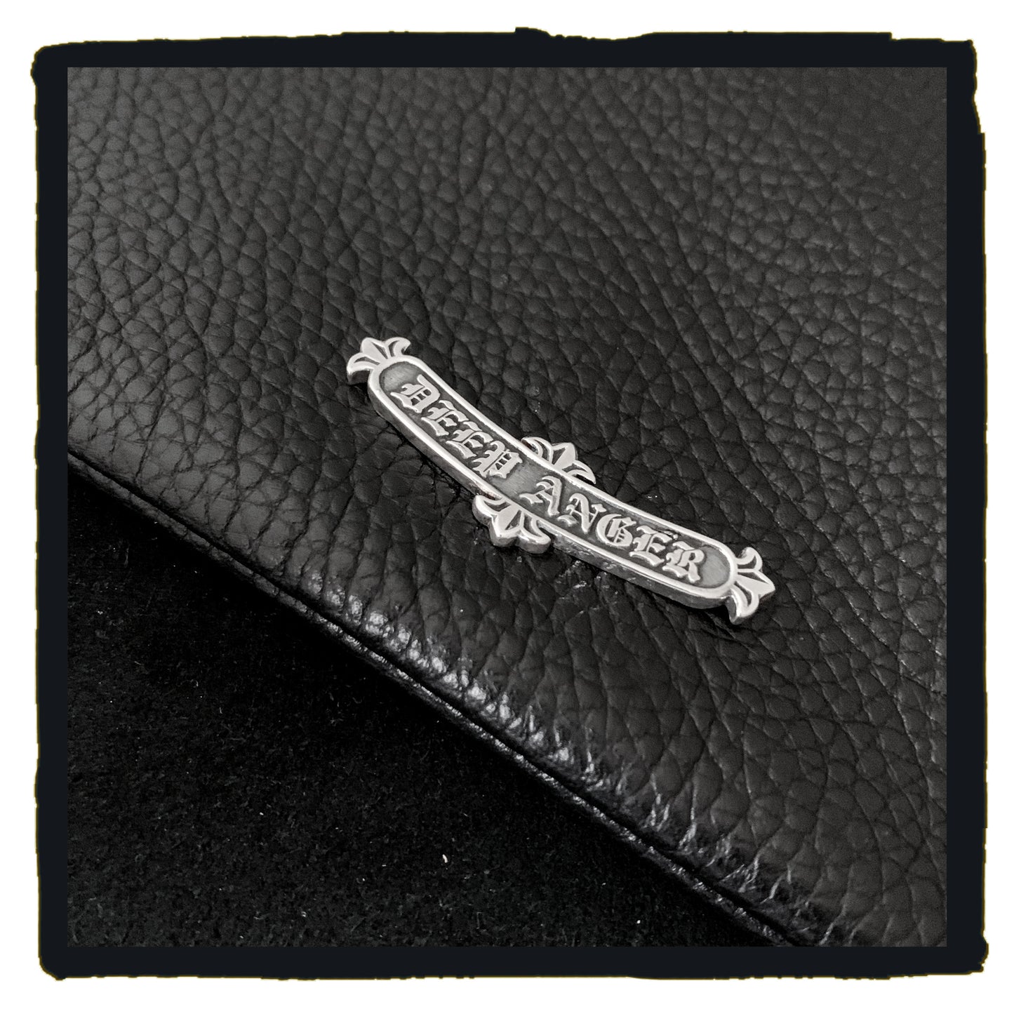 bespoke - leather clutch (year 2022 08)