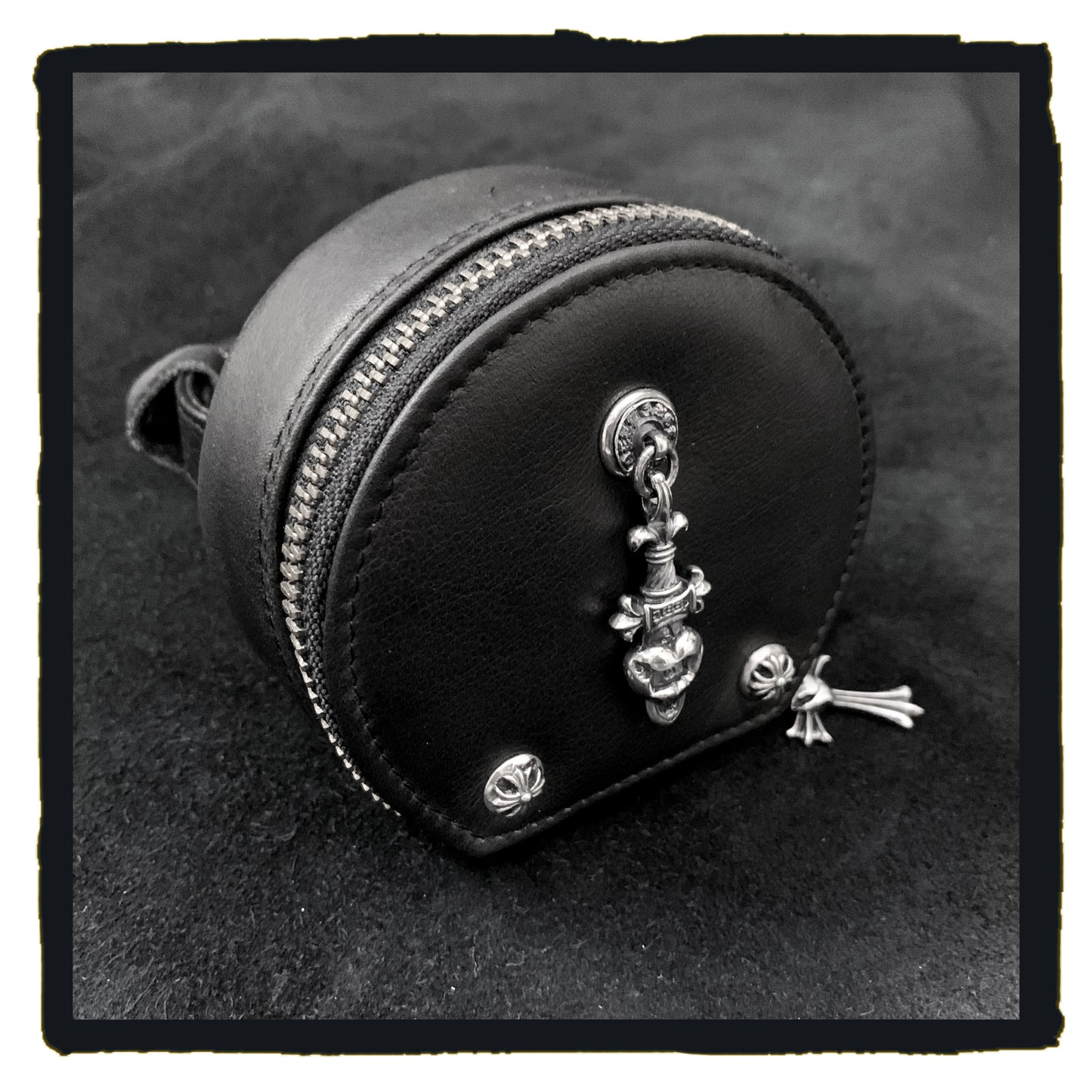 bespoke - leather petit drum strap  (year 2022 08)