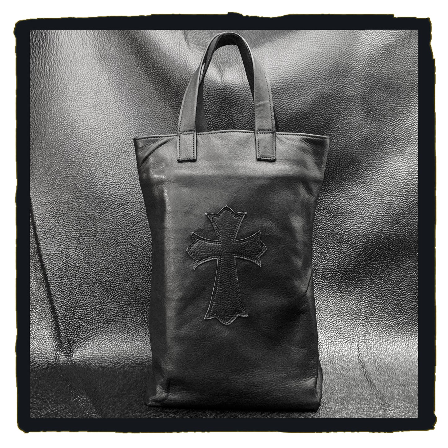 20-lb031abk floral cross wine bag