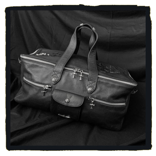 bespoke - leather trekker bag (year 2022 09)