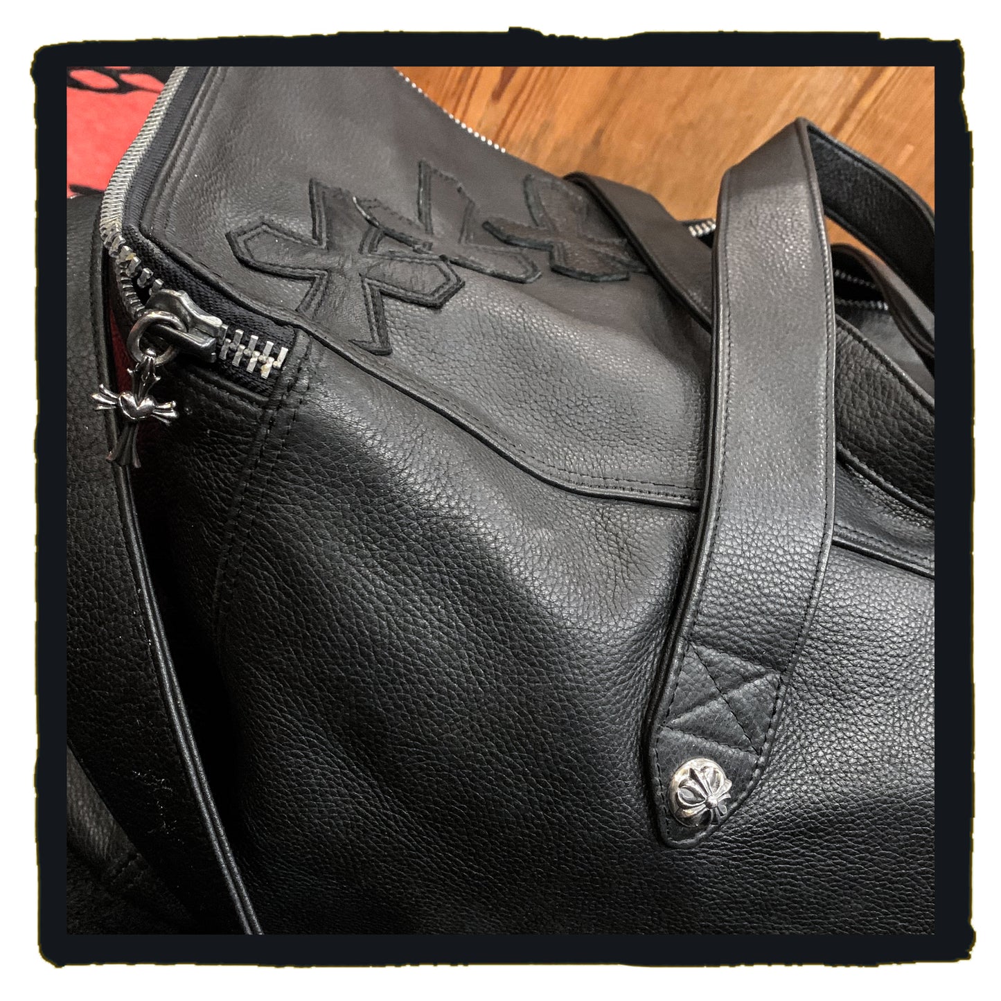 bespoke - leather trekker bag (year 2022 08)