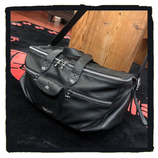 bespoke - leather trekker bag (year 2022 08)