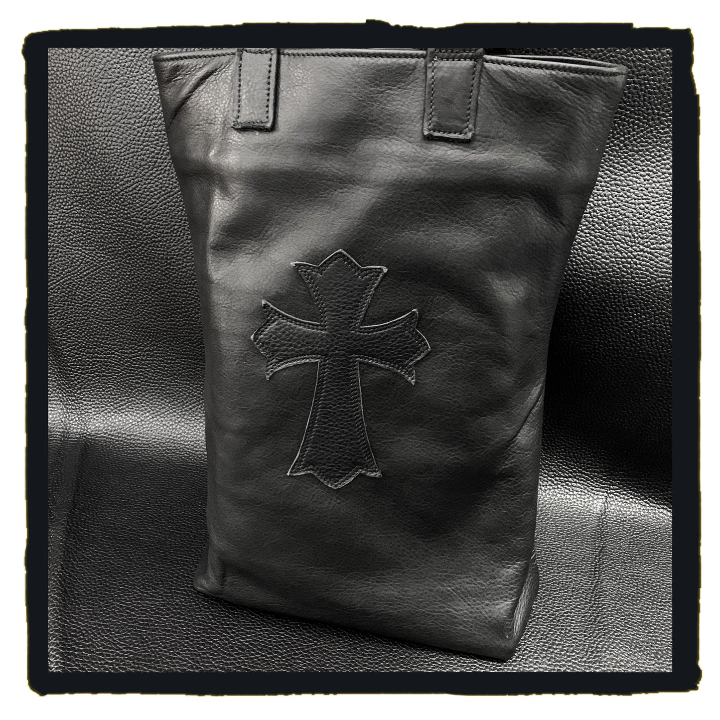20-lb031abk floral cross wine bag