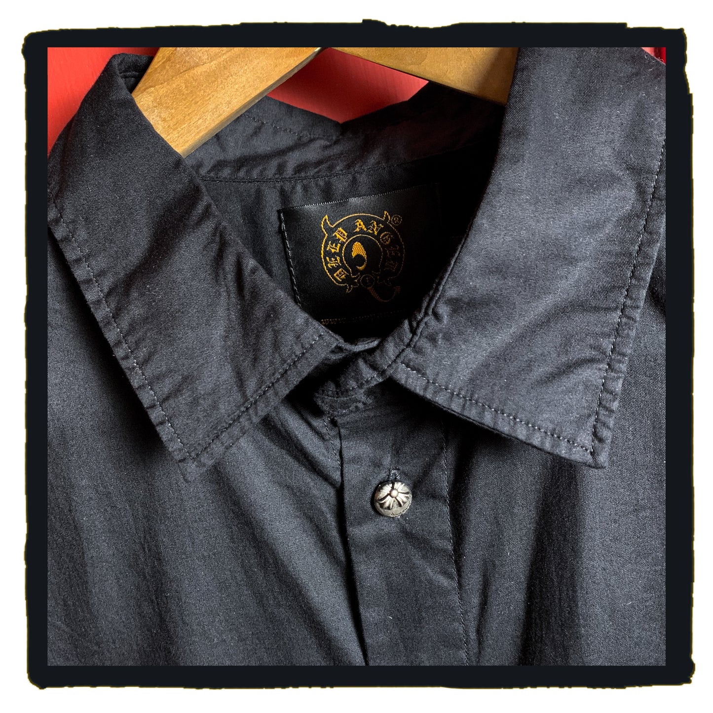 new arrival - 5224-0801 loose fit pocket shirt