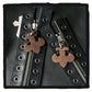 new arrival 12-sh003a sc lazy joe boots zipper kit/fleur de lys charms