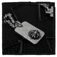 new arrival - sterling silver petit fancy maltese mini dog tag with r&r necklace