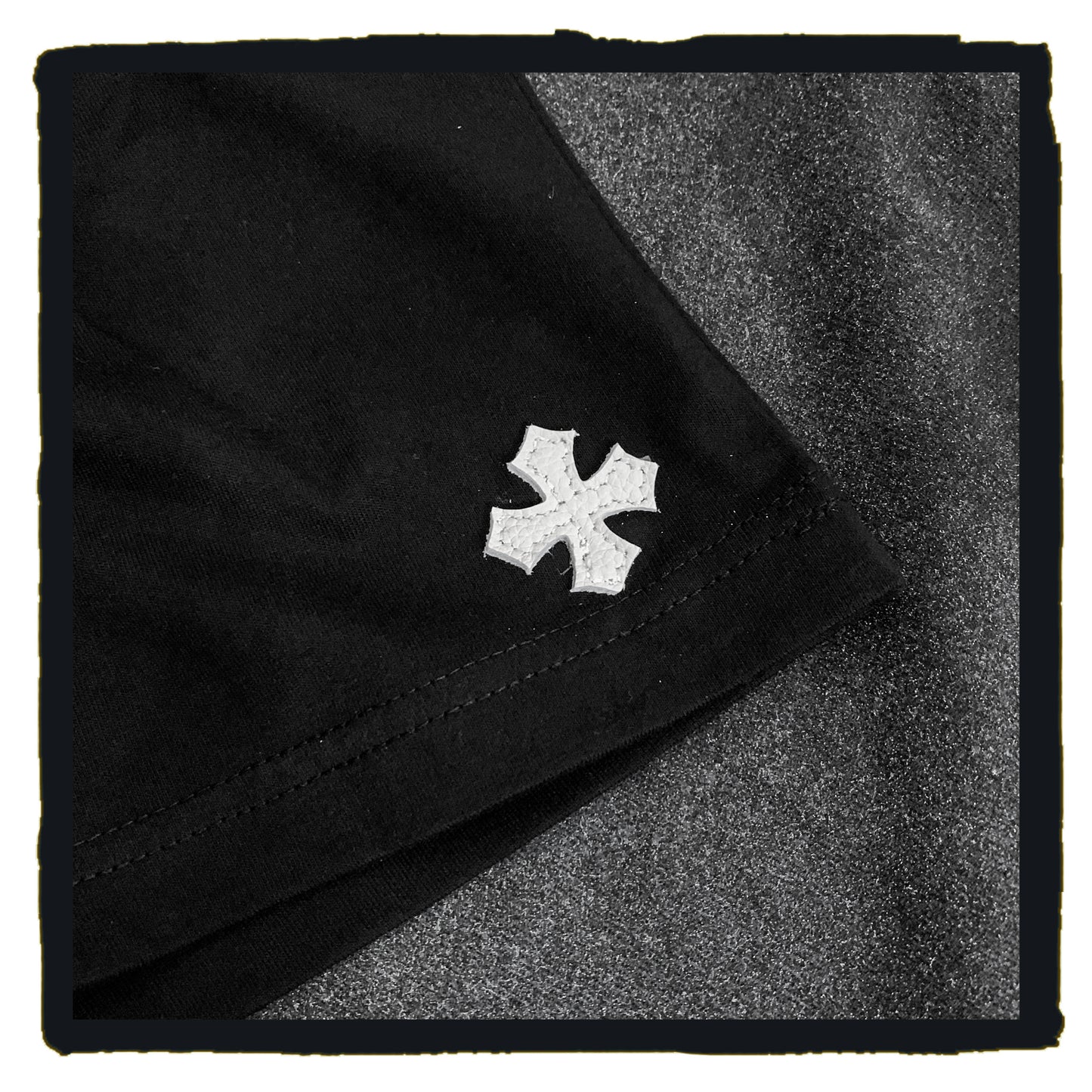 new arrival - classic tee - leather petit maltese tee