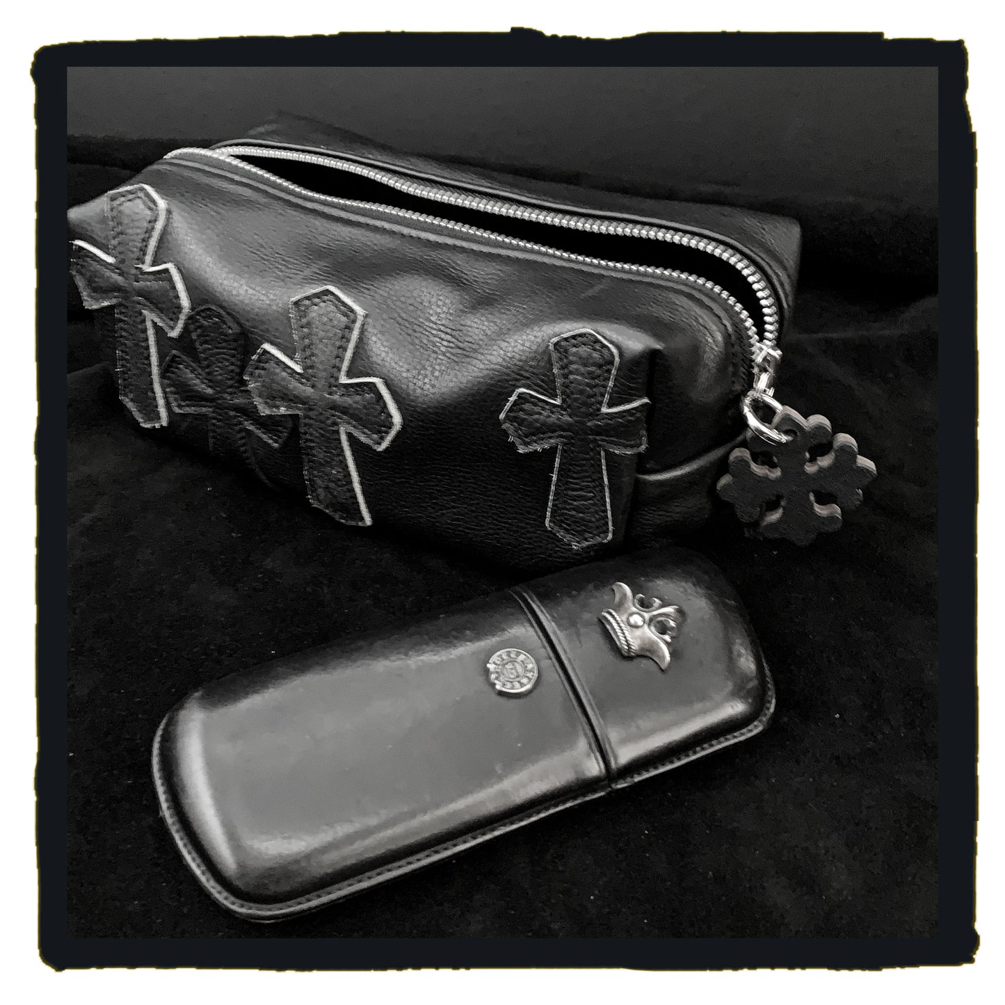 new arrival - da cigar accessory leather pouch