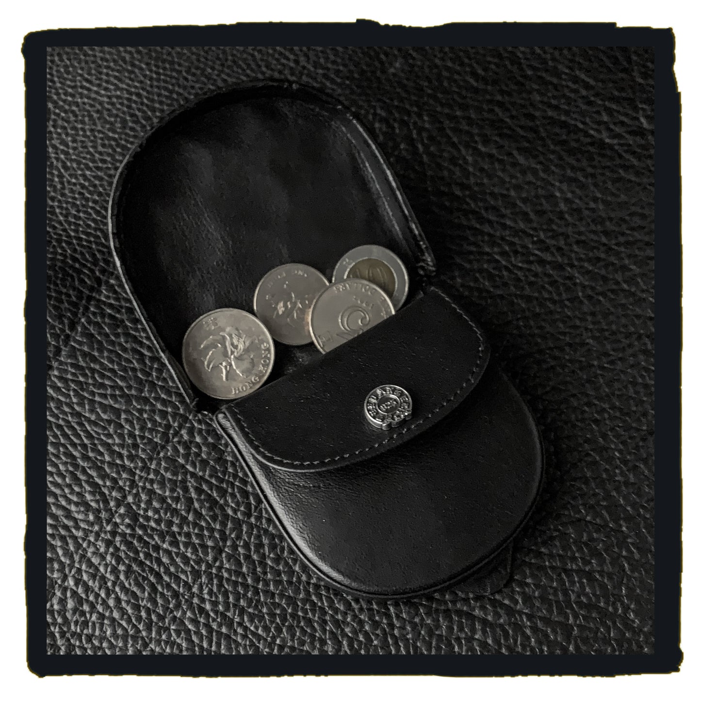 discontinued item sale - Crocodile leather coins case