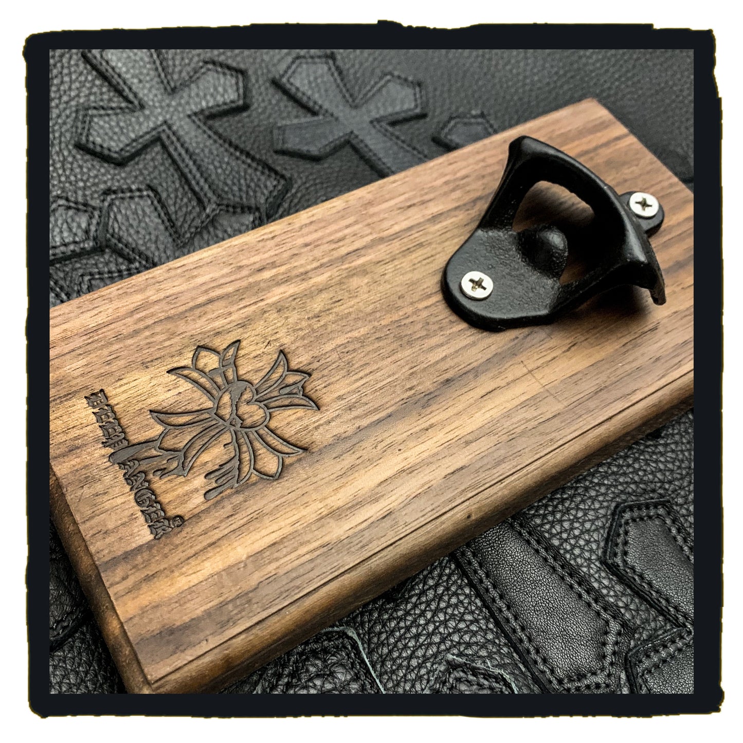 16-ww142211a walnut wood bottle opener