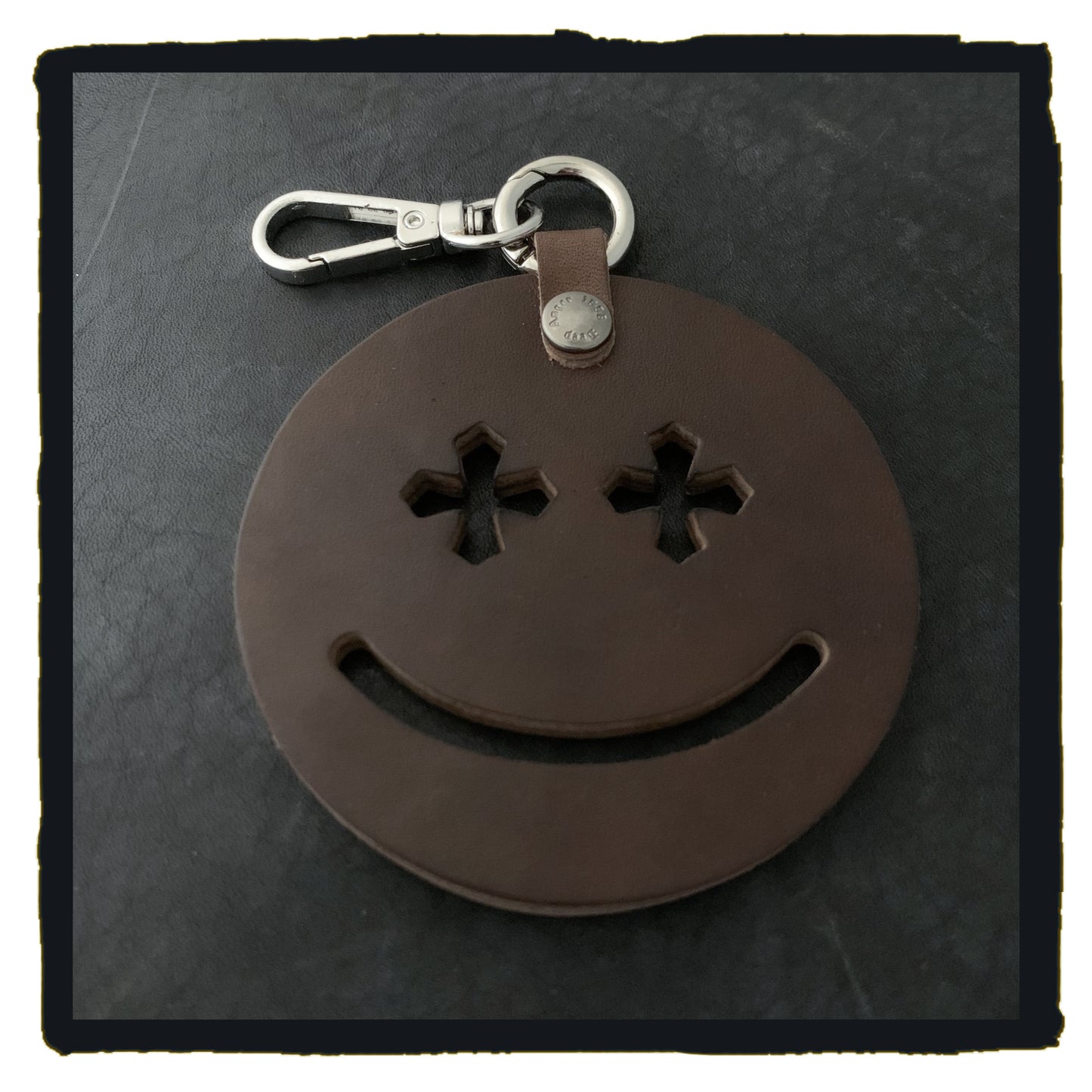 20-c001ah this is life leather charms-happy