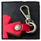 20-C003b1c leather cross charms #1