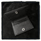 20-LC044ABK - card case - da leather cross patch card case