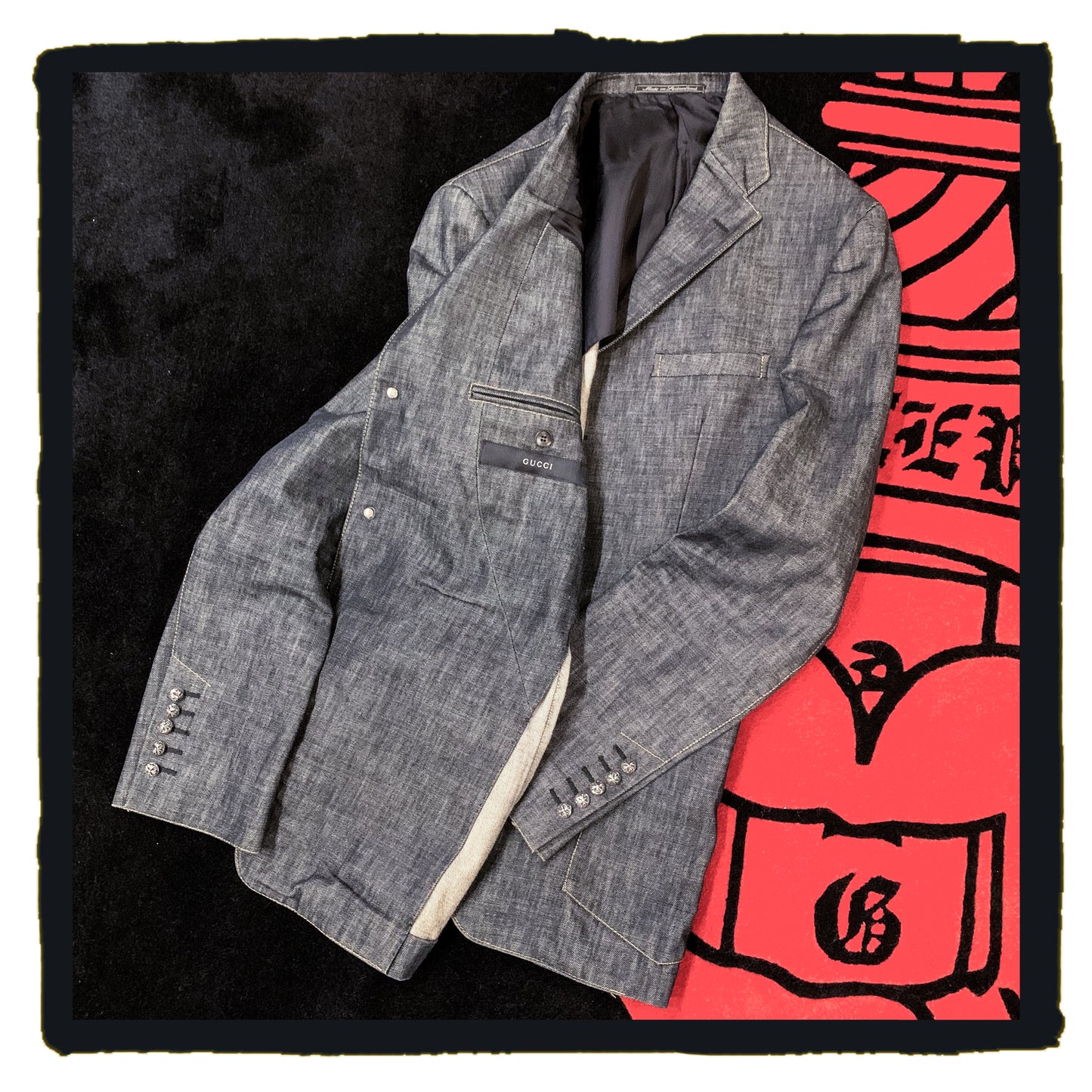 reborn project - gucci denim jacket
