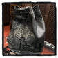 20-bp006a2211 da crosses tie up leather backpack
