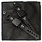 bespoke - leather md stud watch strap.  (year 2021 12)