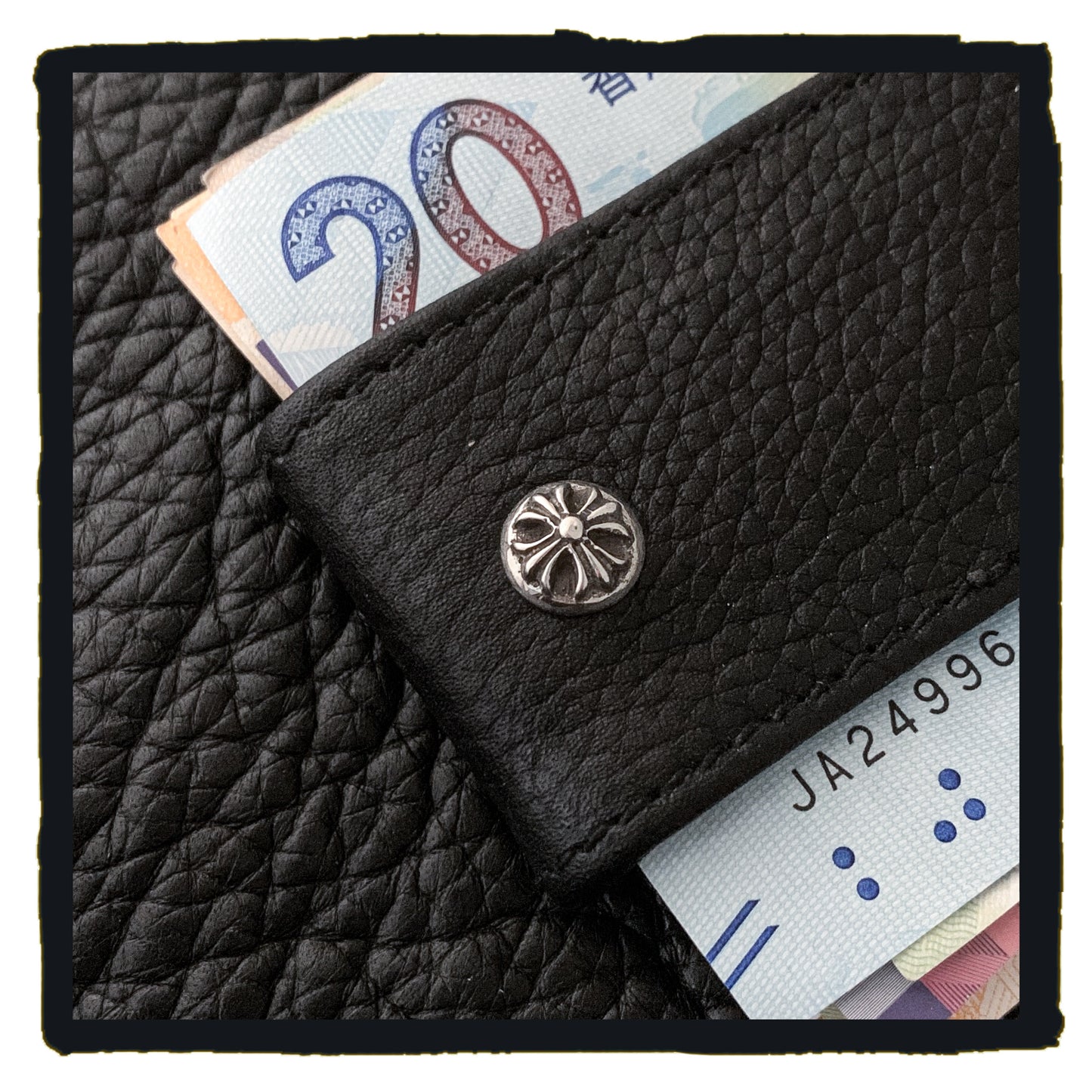 new arrival 01-mc006abbk maltese stud magnetic money clip